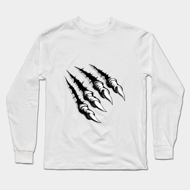 Monster Claws Halloween Long Sleeve T-Shirt by My_Store